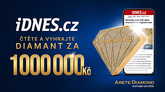 Nejdražší soutěž iDNES.cz vrcholí, poslední šance vyhrát milion v diamantech