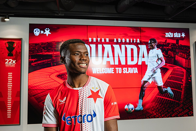 Kanadský křídelník ve Slavii. Ta dvacetiletého Ouandu pošle do Slovácka