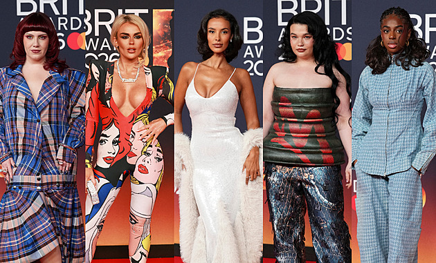 Móda z BRIT Awards: Nadité dekolty, bizarní outfity i Osbourne kost a kůže