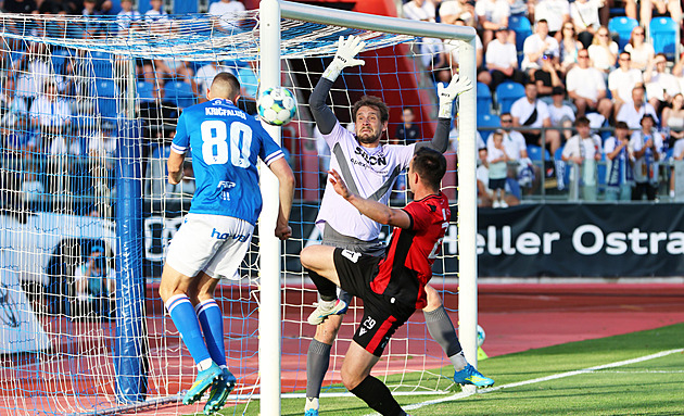 ONLINE: Táborsko - Baník 0:0, odveta baráže, hosté hájí tříbrankový náskok