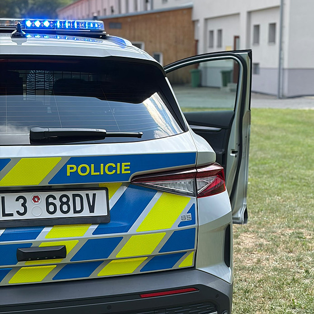Policie šetří násilný čin na Děčínsku. Pronásledovala řidiče, který havaroval